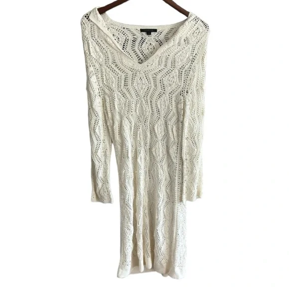 rachel zoe knit dress Scoop Neck Midi Length Dress